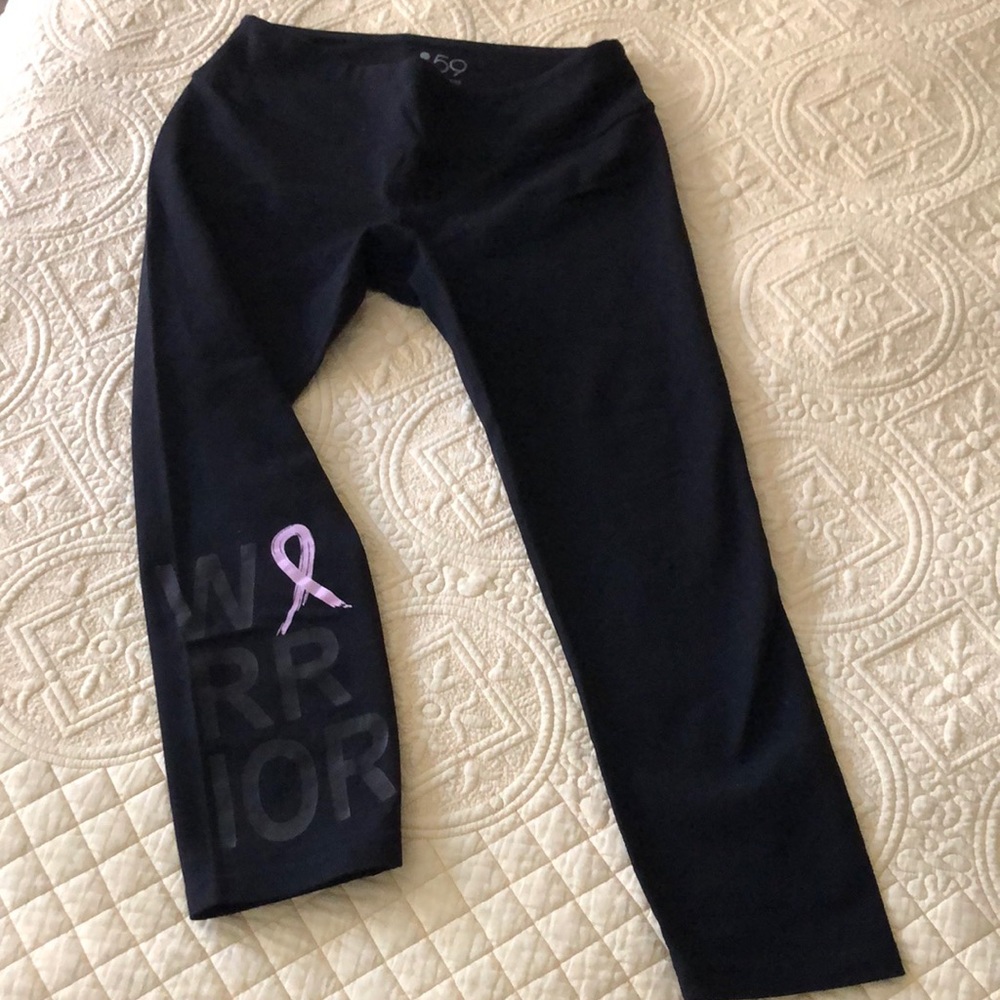 Splits59 Pink Ribbon Warrior Capri Legging